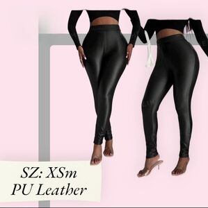PU Leather Women's SZ: XSm NEW
